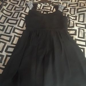Black minuet dress